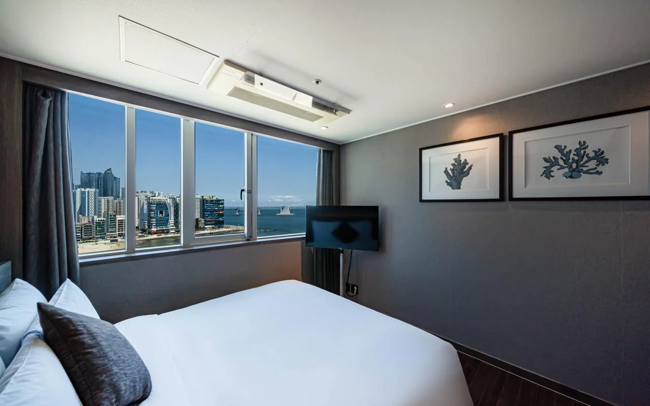 Kent Hotel Gwangalli 與 Homers Hotel 釜山：共享景觀，還是約 40㎡ 海景 Room？