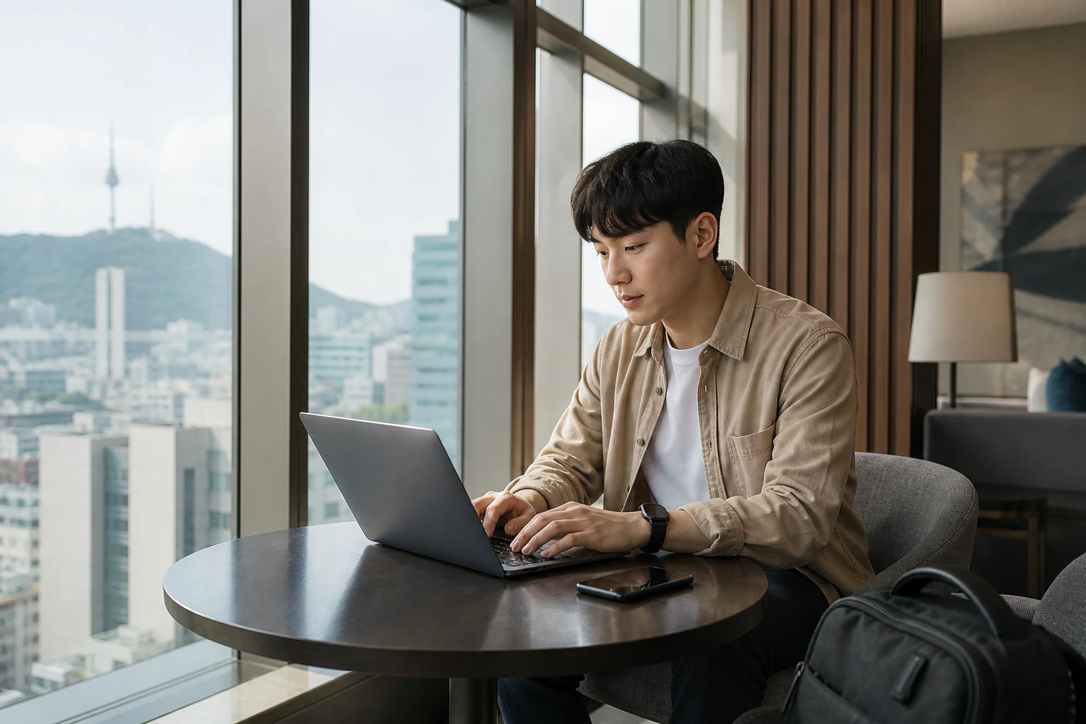 Need to work in Korea too? Can eSIM keep a laptop going — or will you need a second network before the screen freezes?