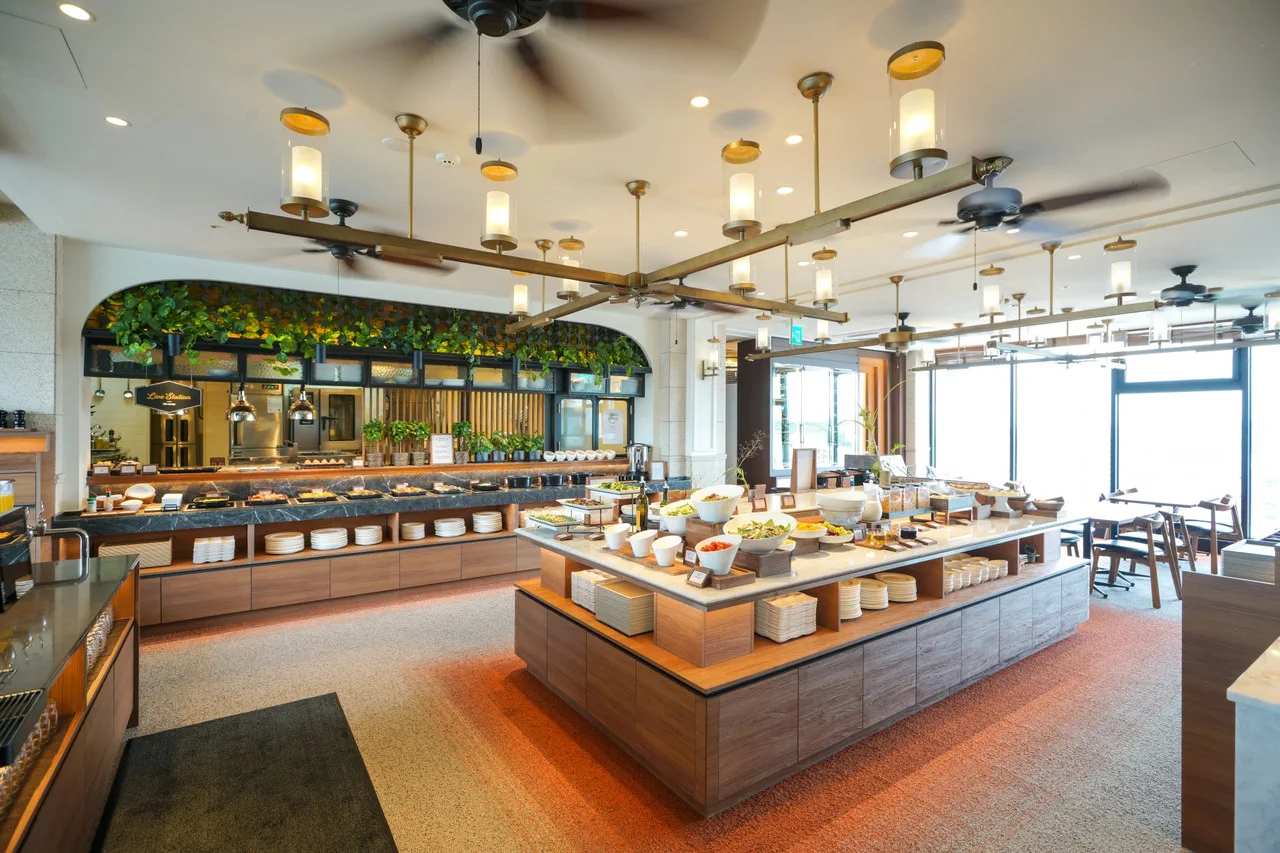Breakfast counter at Solaria Nishitetsu Hotel Seoul Myeongdong