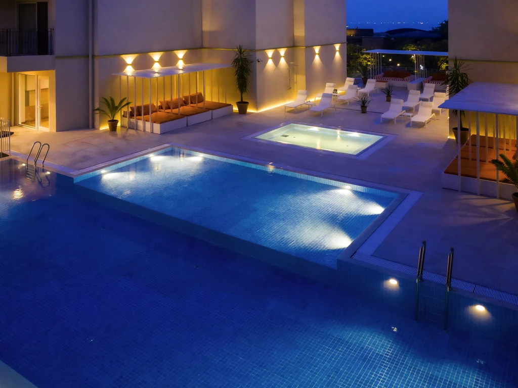 Real TVGR Infinity Pool at Mercure Ambassador Jeju
