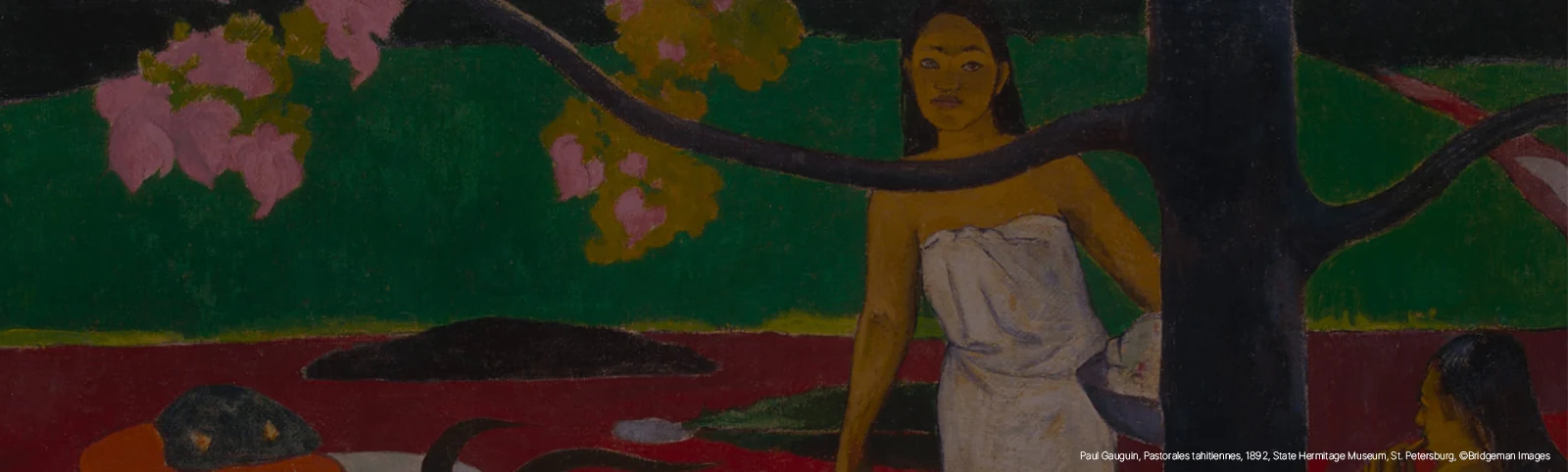 Official immersive scene from Bunker des Lumières 2026 Gauguin The Call of the Islands exhibition