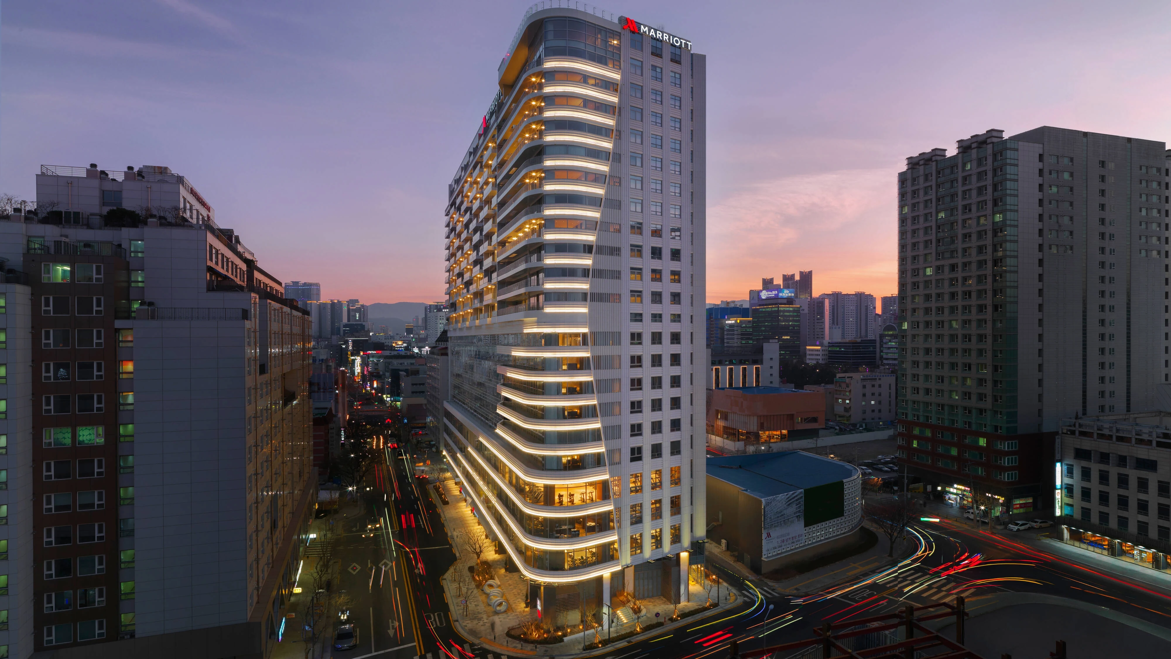 Daegu Marriott Hotel exterior