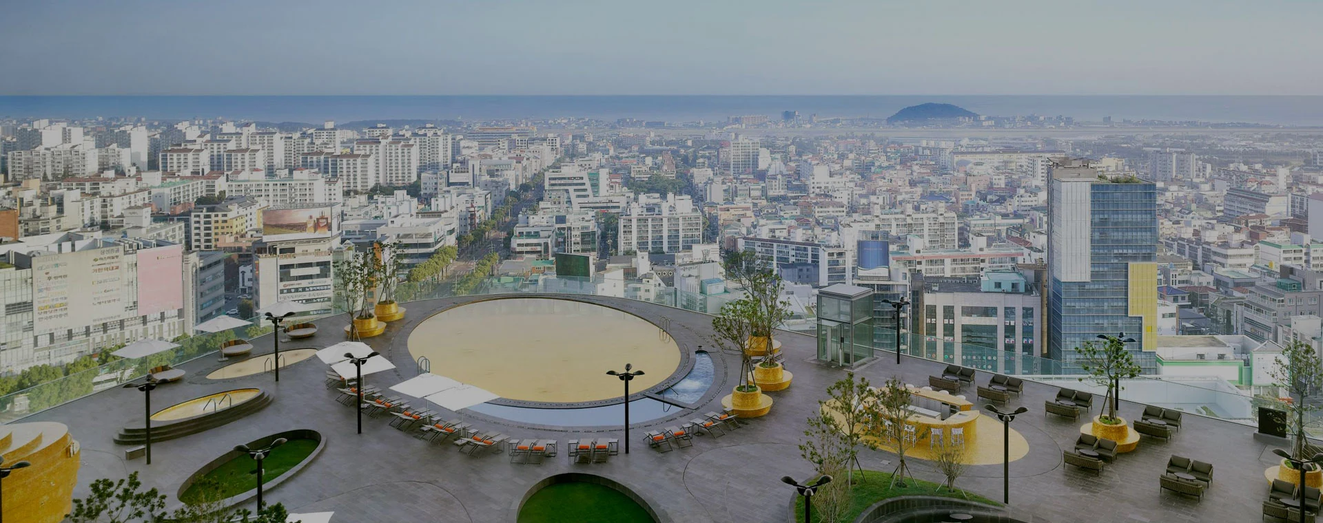 Grand Hyatt Jeju Jeju Dream Tower Sky Pool 真實照片