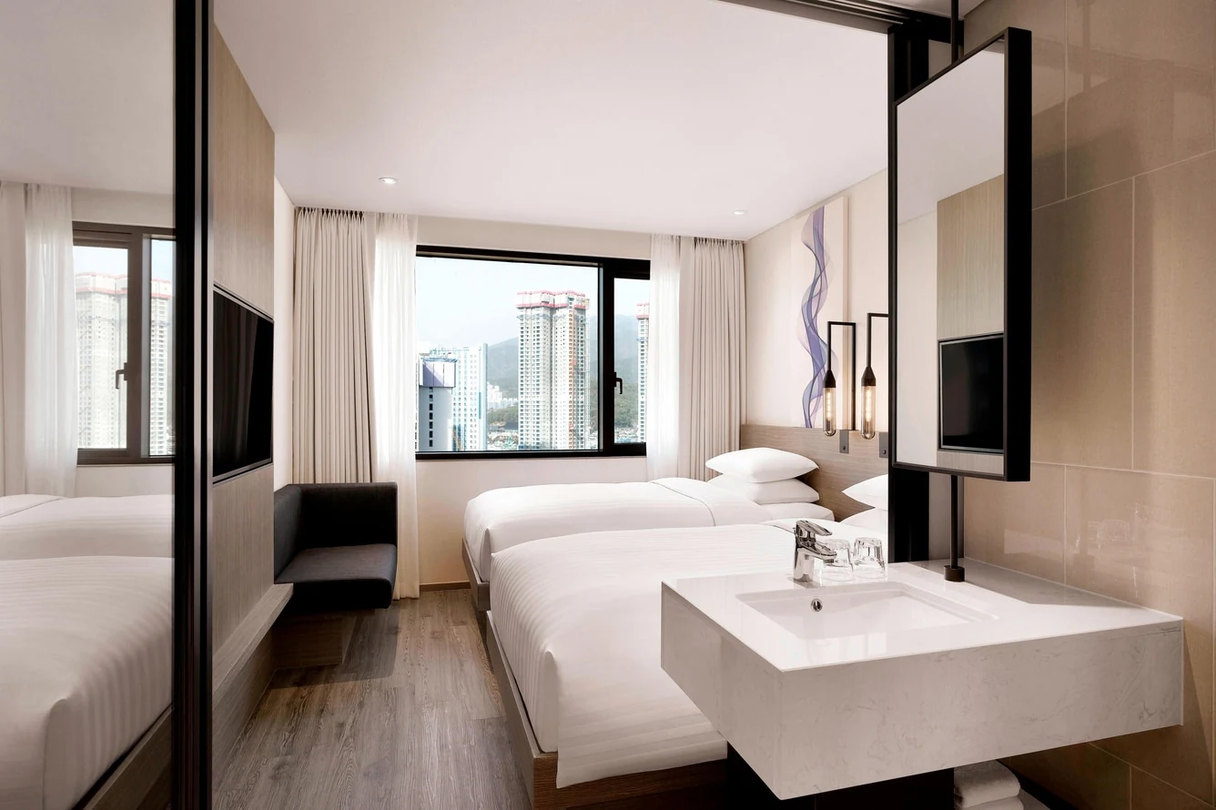 Fairfield by Marriott 釜山 評價：短住輕裝很合理，兩個大行李先重算空間