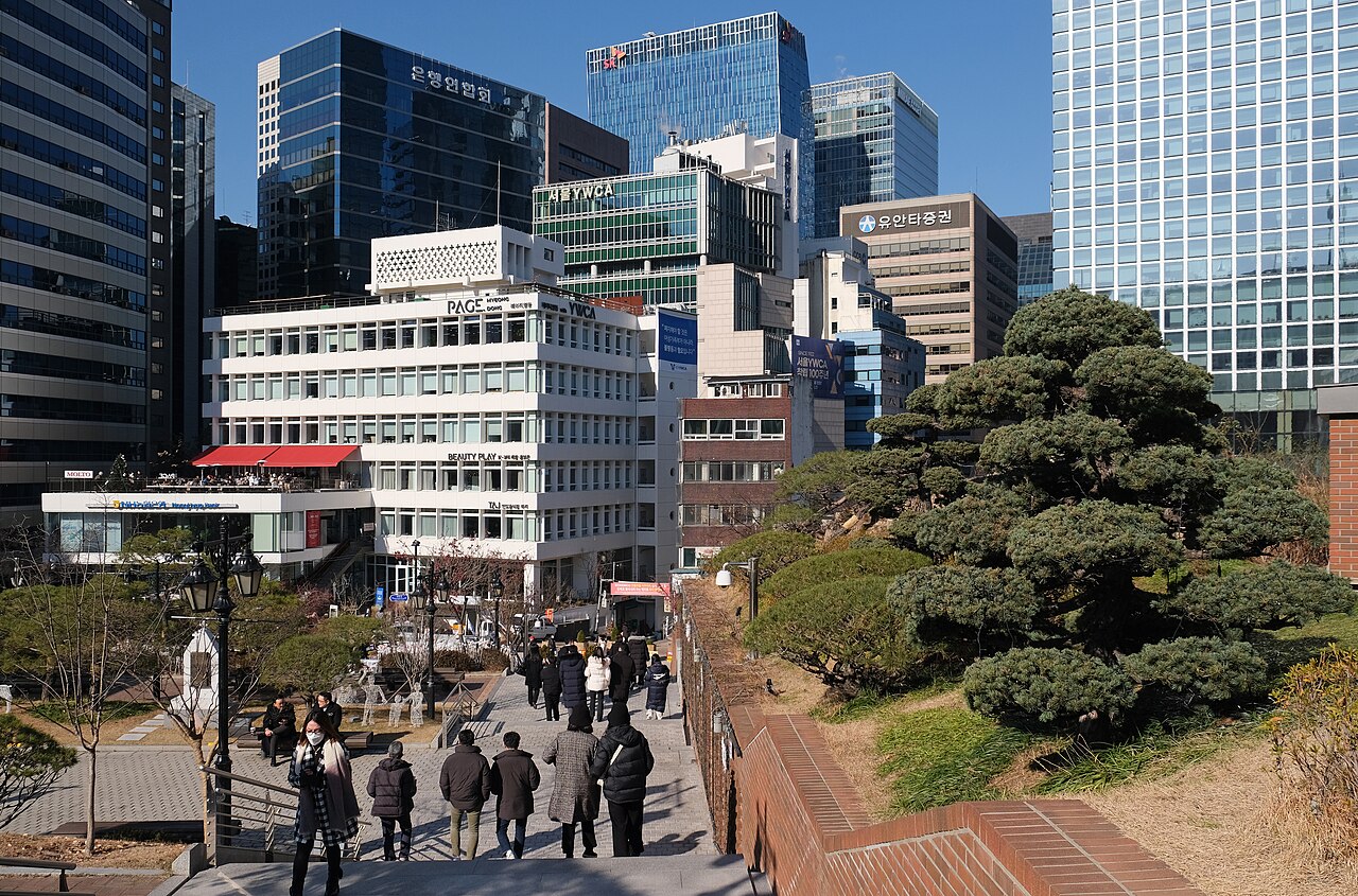 首爾明洞聖堂與周邊街區