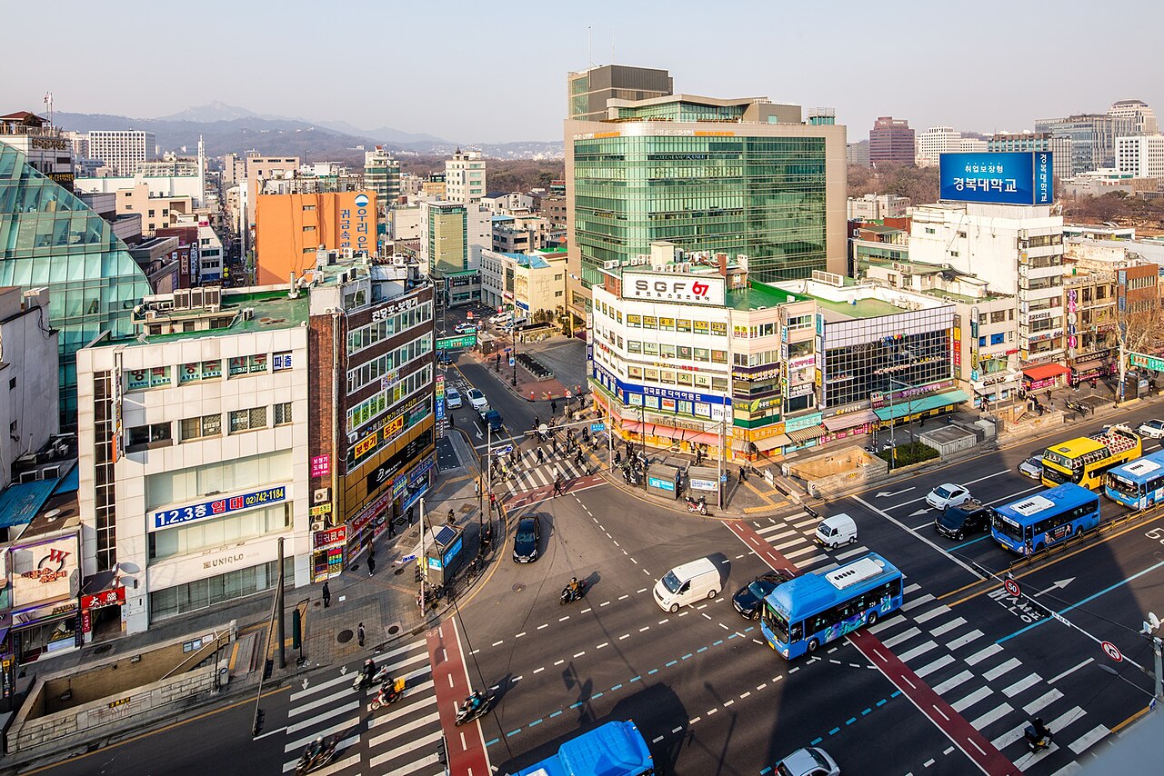鐘路珠寶街與市區道路
