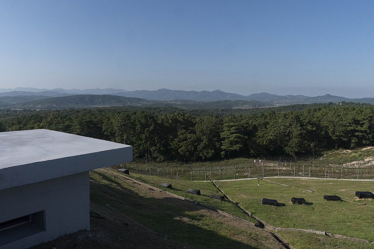 韓國 DMZ 參觀區域實景